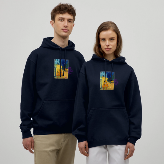 Nachtcafe - Unisex Hoodie - Navy