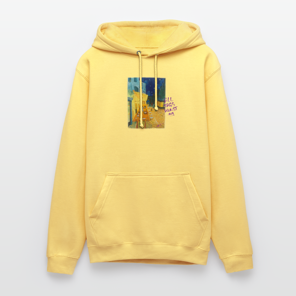 Nachtcafe - Unisex Hoodie - Zitronengelb