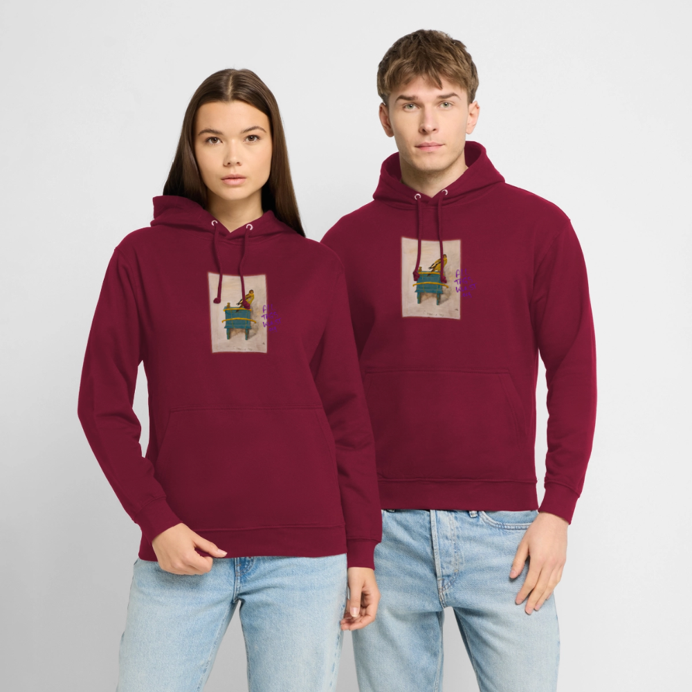 Goldfink - Unisex Hoodie - Bordeaux
