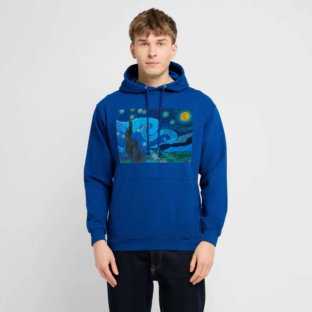 Sternennacht - Unisex Hoodie - Royalblau
