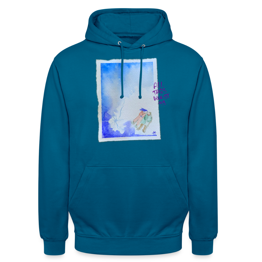 eternal sunshine - Unisex Hoodie - Tiefseeblau 