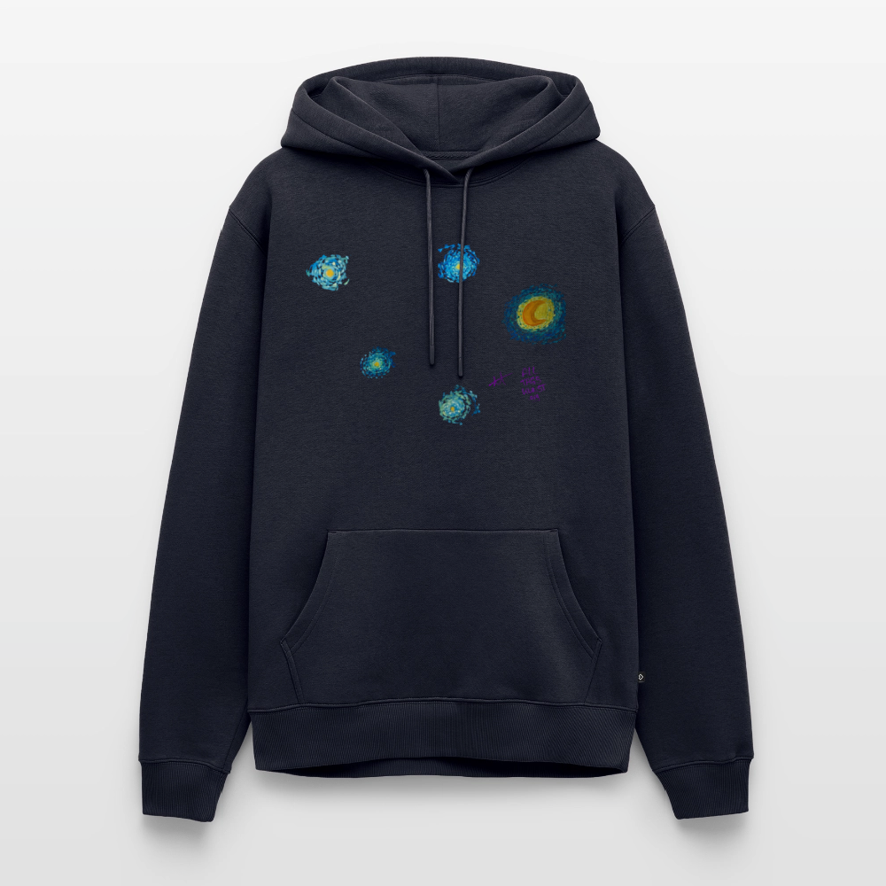 Hoodie - Sternennacht - Navy