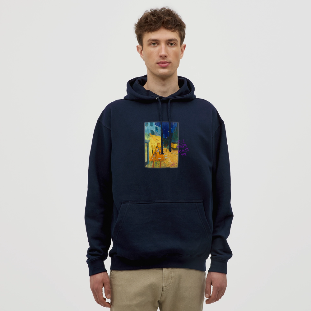 Nachtcafe - Unisex Hoodie - Navy