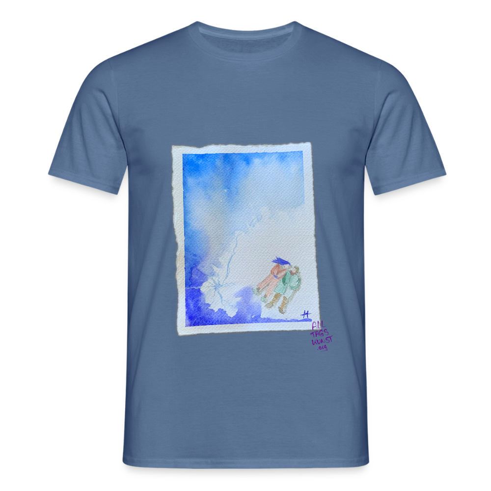 eternal sunshine Shirt - Taubenblau 