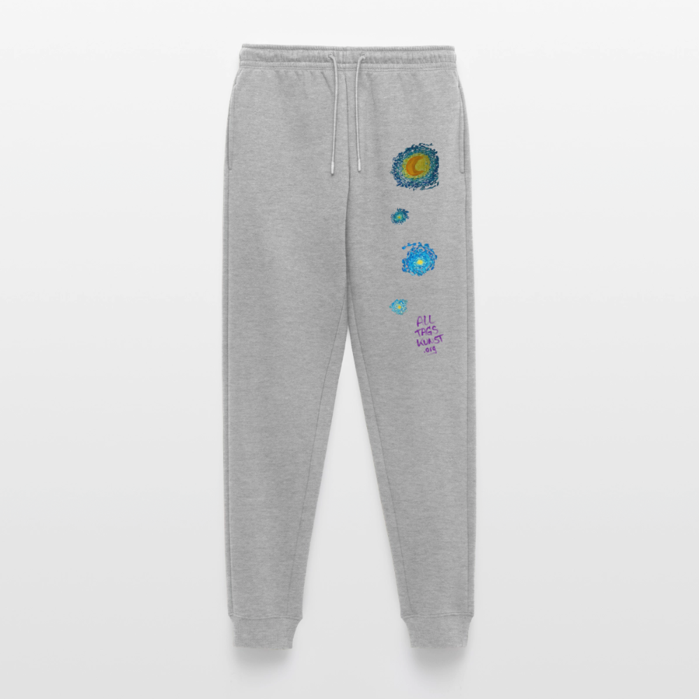 Sterne Premium Bio Jogginghose - Grau meliert