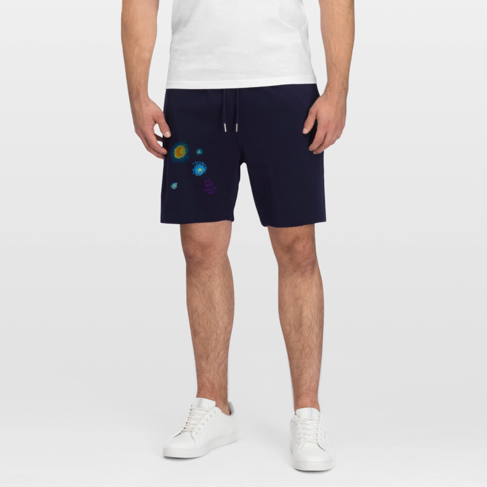 Sterne Unisex Bio Joggingshorts - Dark navy