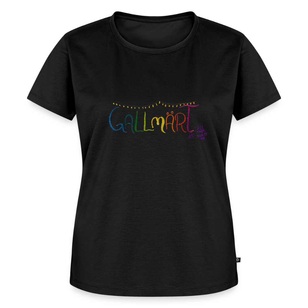 Gallmärt Shirt Girls - bio premium shirt - Schwarz