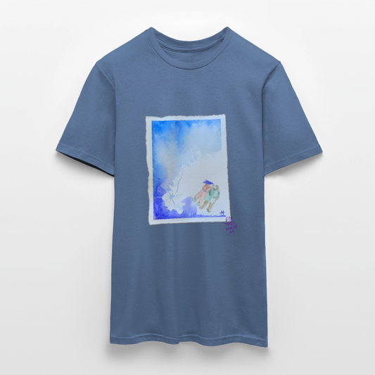 eternal sunshine Shirt - Taubenblau 