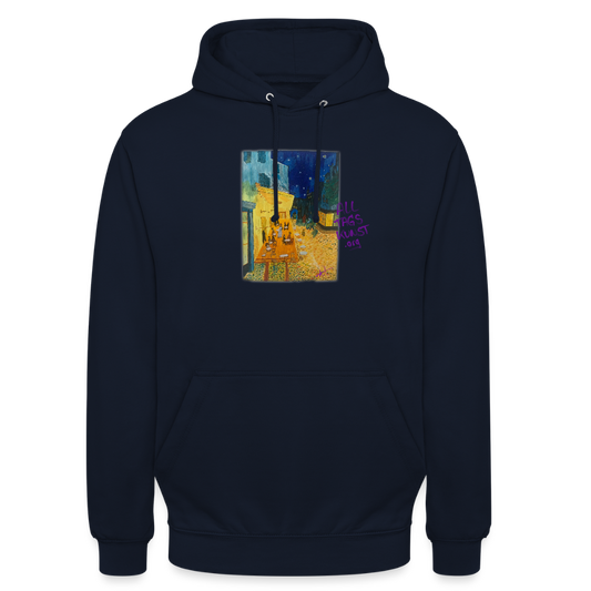 Nachtcafe - Unisex Hoodie - Navy