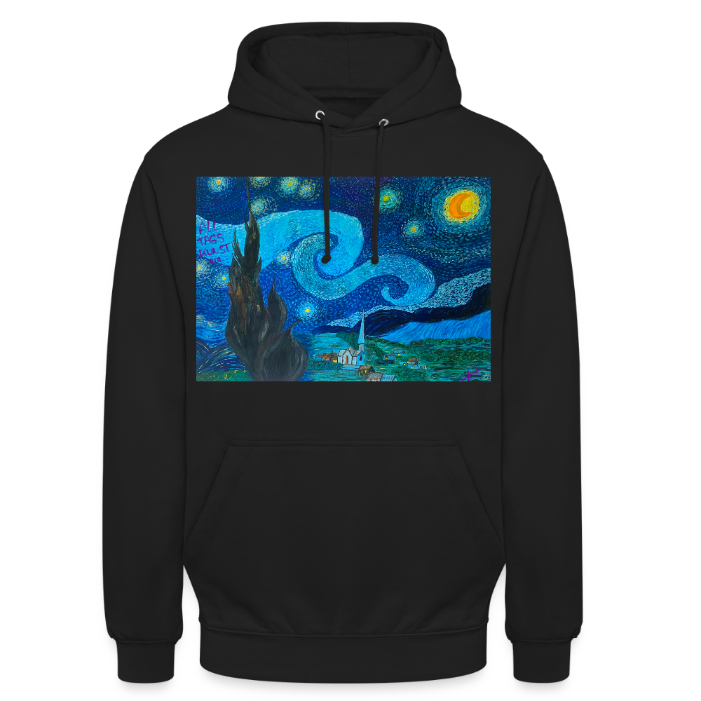 Sternennacht - Unisex Hoodie - Schwarz