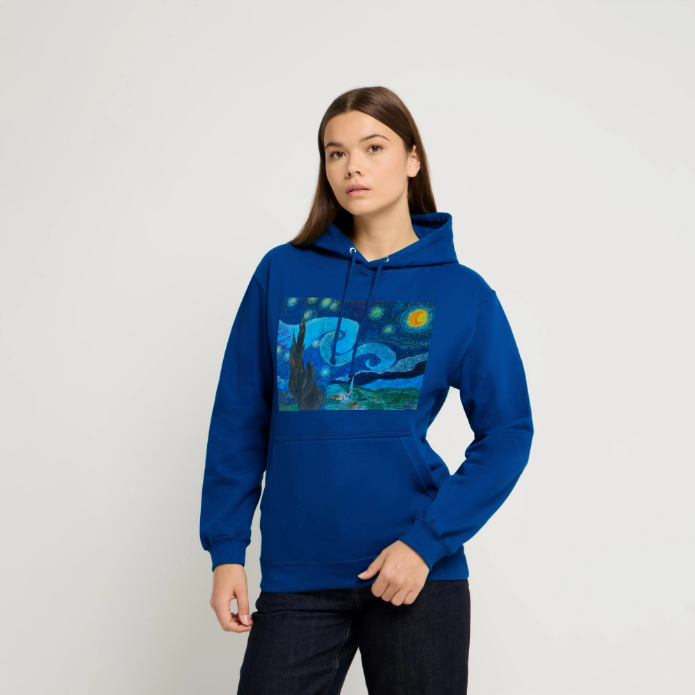 Sternennacht - Unisex Hoodie - Royalblau