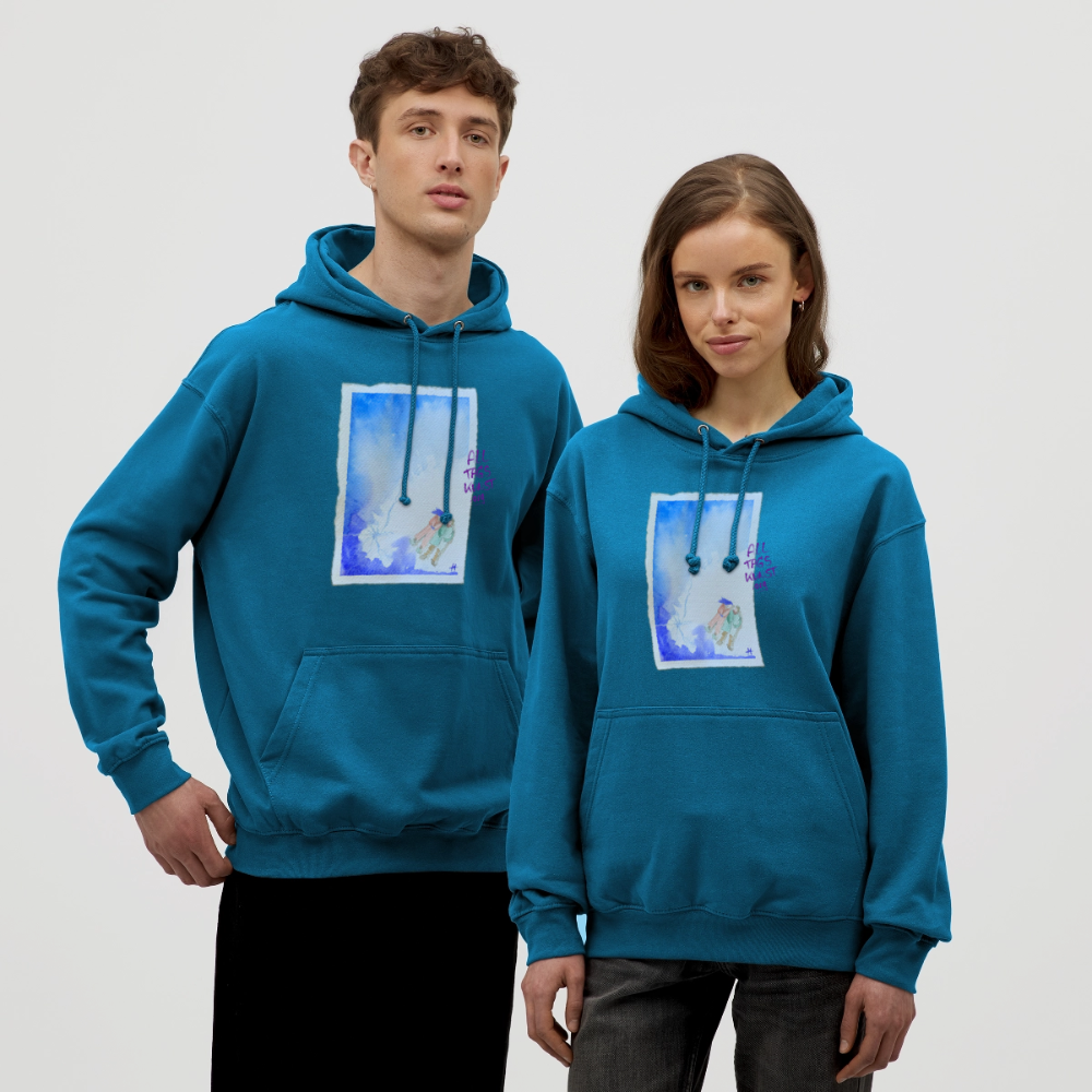eternal sunshine - Unisex Hoodie - Tiefseeblau 