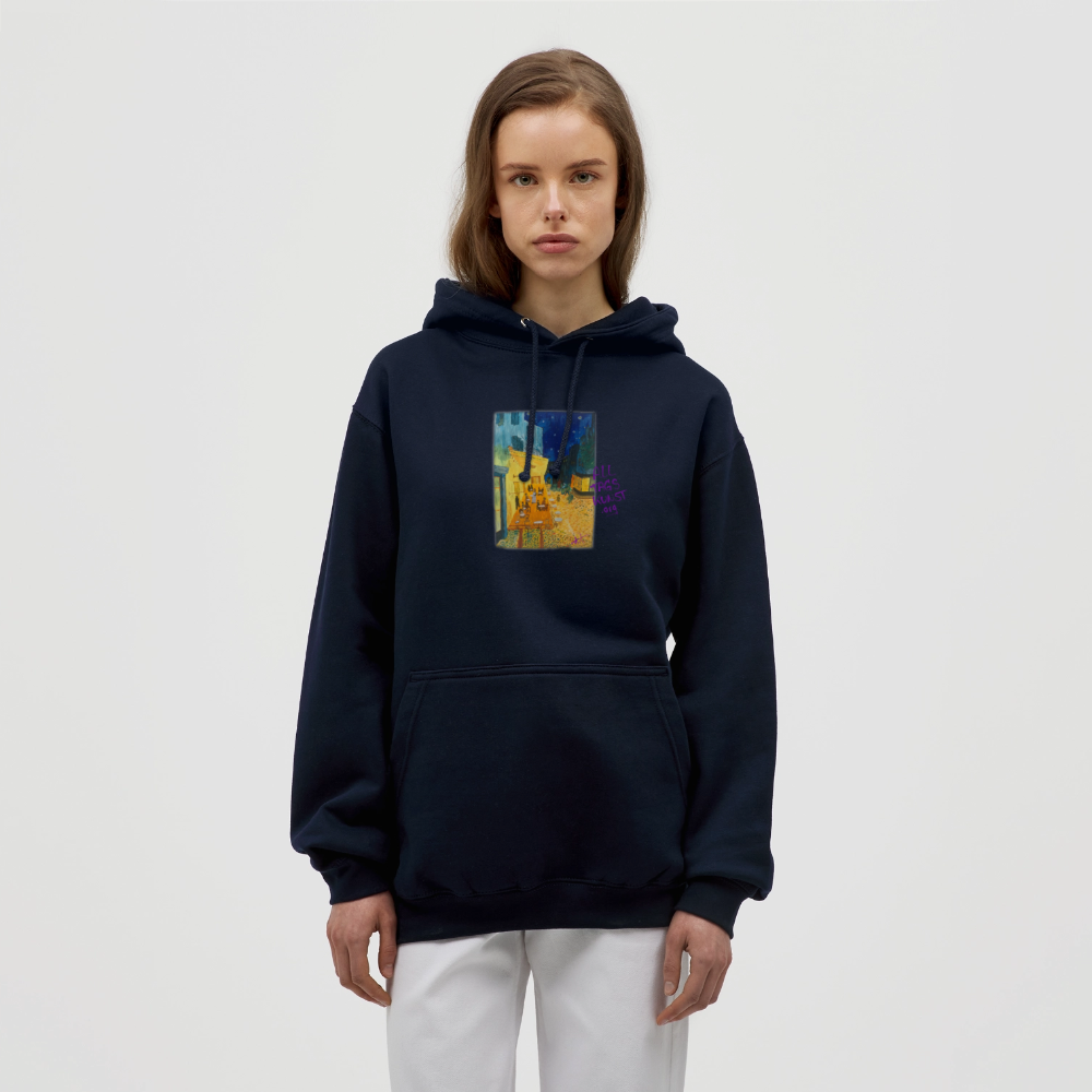 Nachtcafe - Unisex Hoodie - Navy