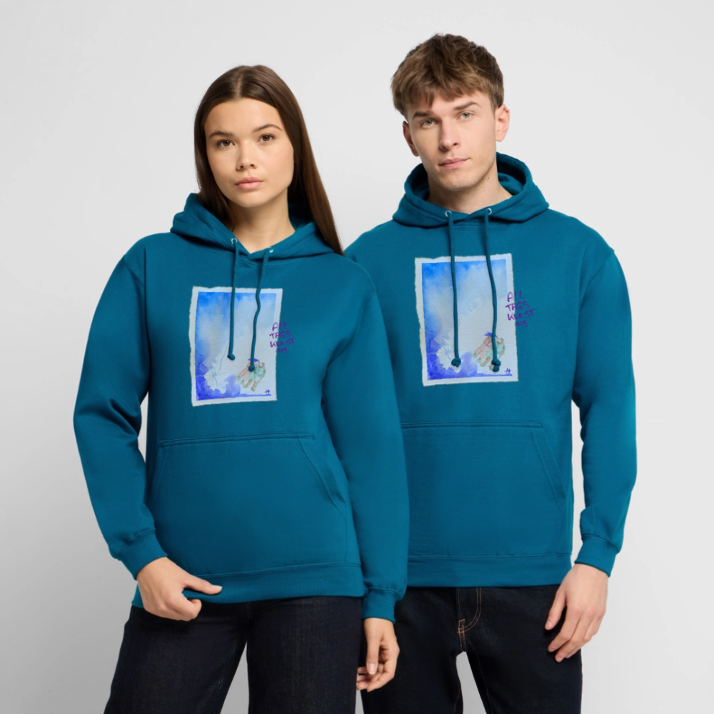 eternal sunshine - Unisex Hoodie - Tiefseeblau 
