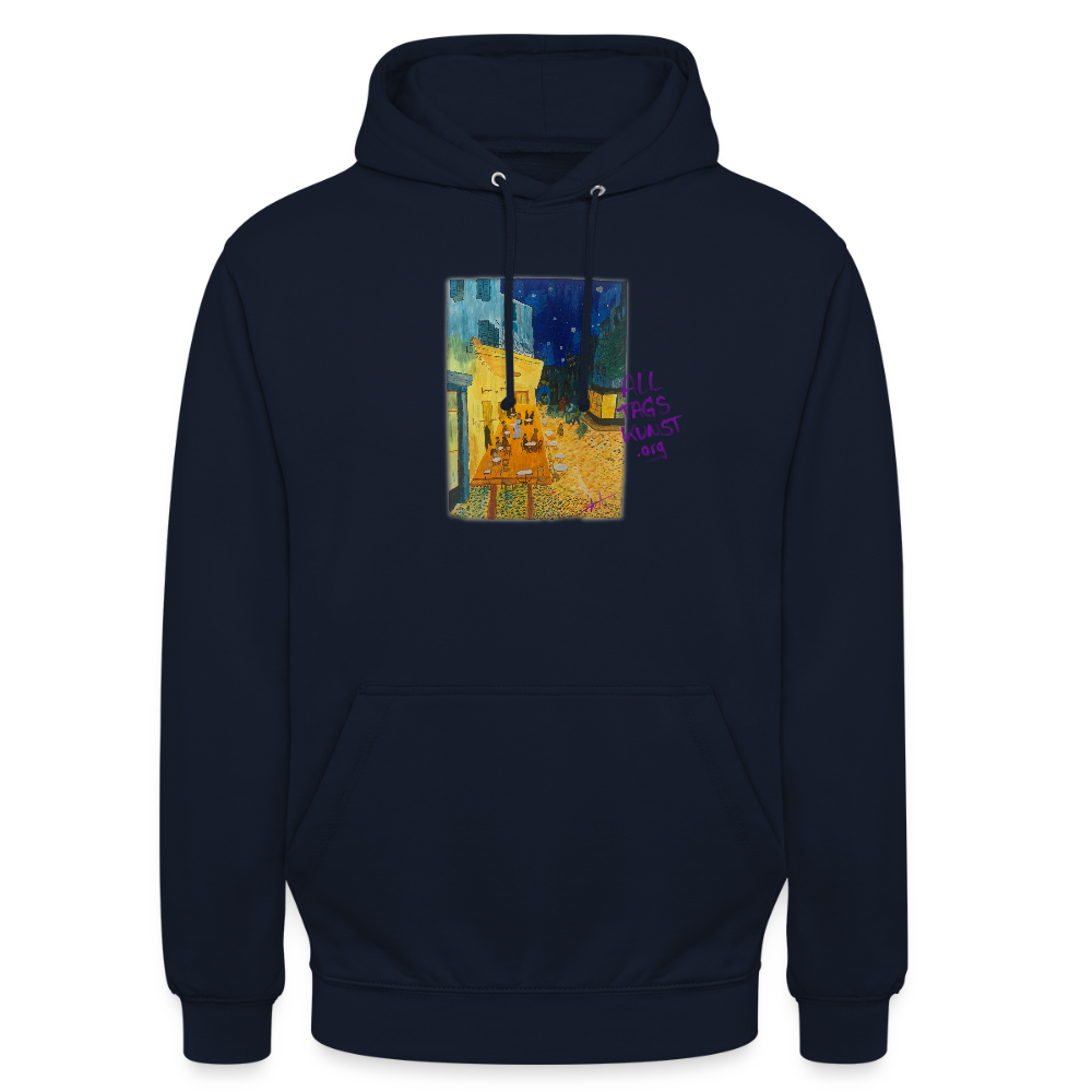 Nachtcafe - Unisex Hoodie - Navy