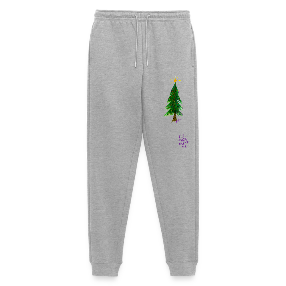 Jogger Premium Bio Weihnachten unisex - Grau meliert