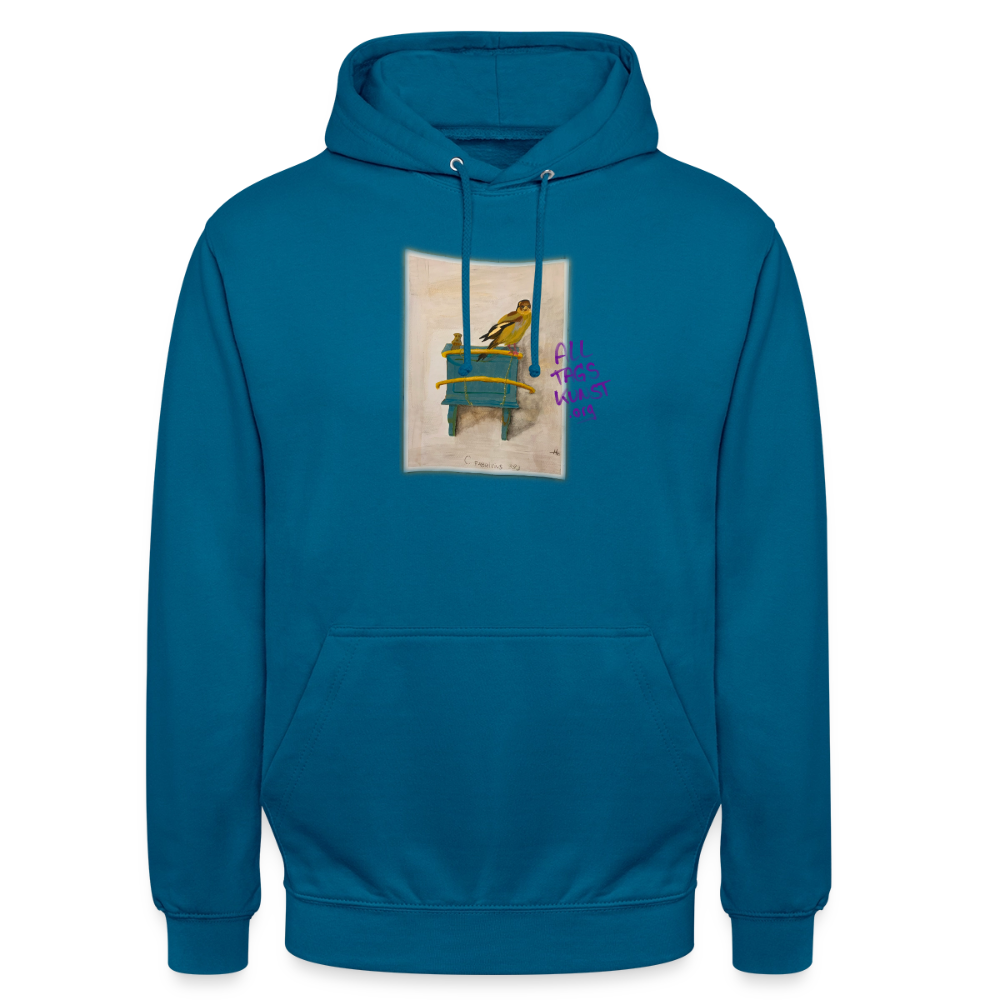 Goldfink - Unisex Hoodie - Tiefseeblau 