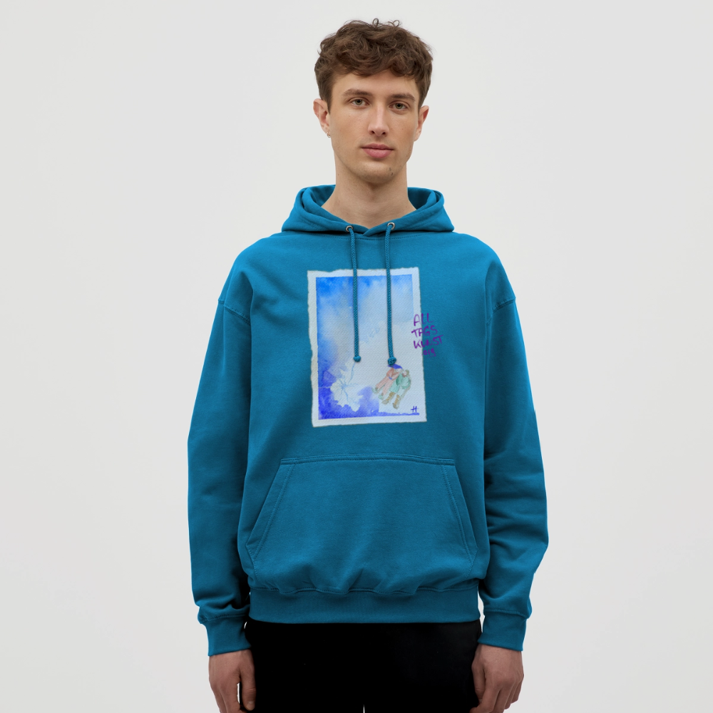 eternal sunshine - Unisex Hoodie - Tiefseeblau 
