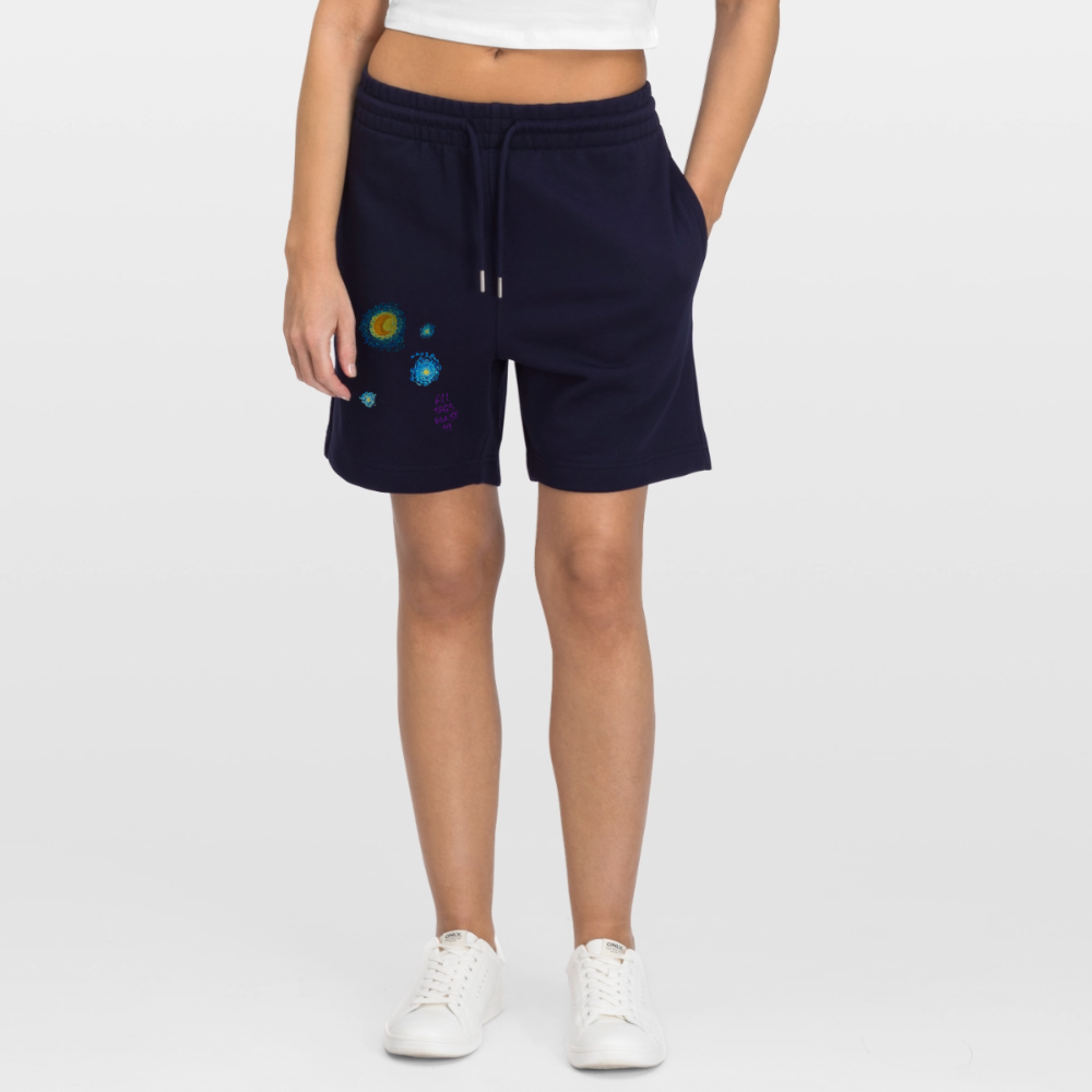 Sterne Unisex Bio Joggingshorts - Dark navy