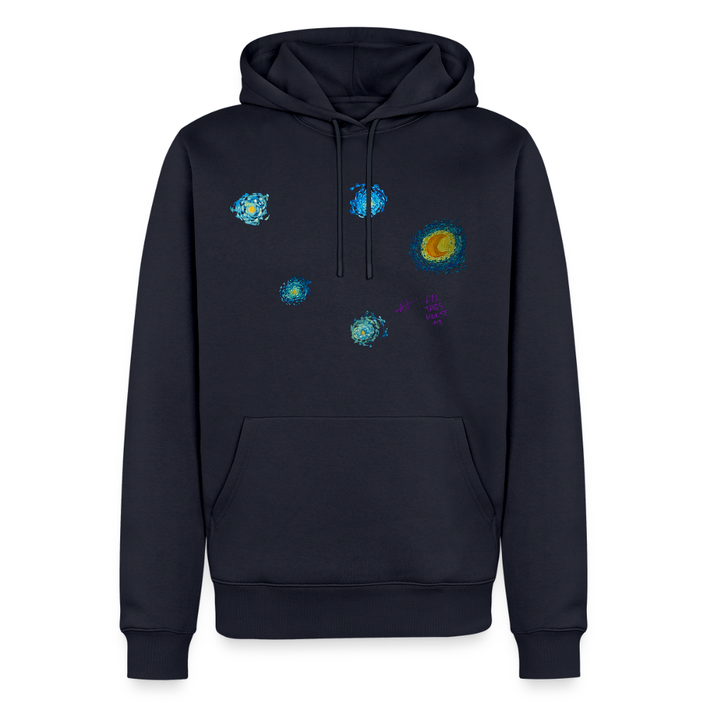 Hoodie - Sternennacht - Navy