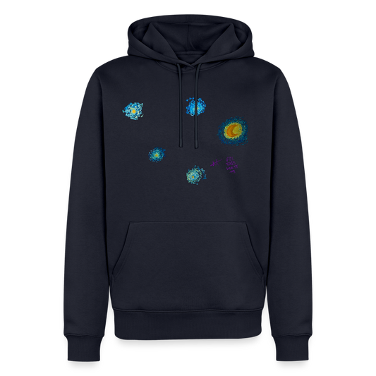 Hoodie - Sternennacht - Navy