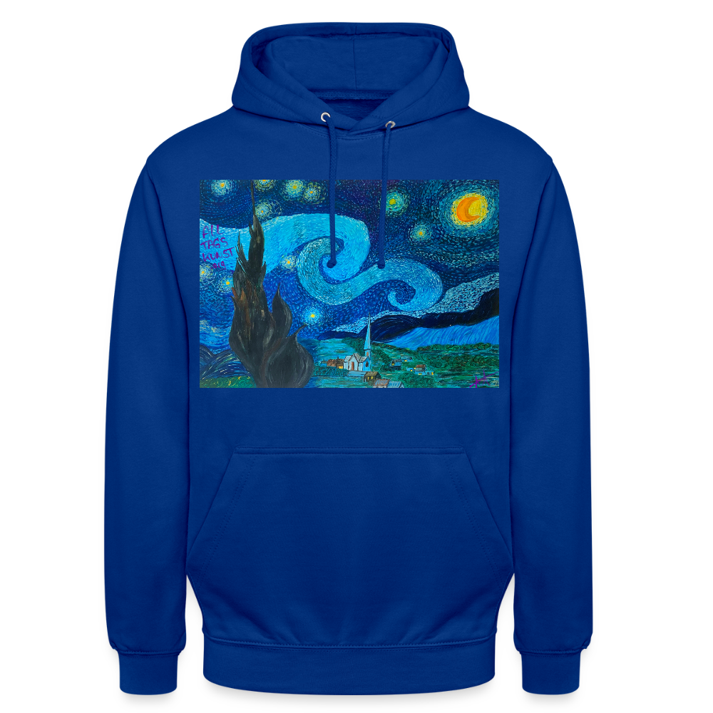 Sternennacht - Unisex Hoodie - Royalblau