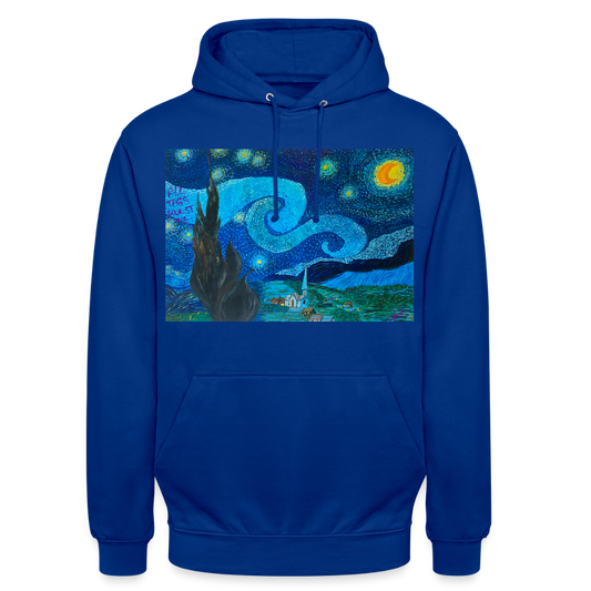 Sternennacht - Unisex Hoodie - Royalblau