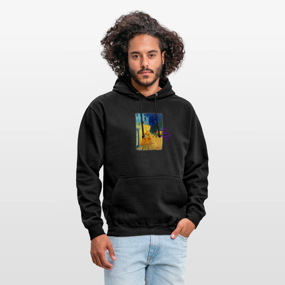 Nachtcafe - Unisex Hoodie - Schwarz