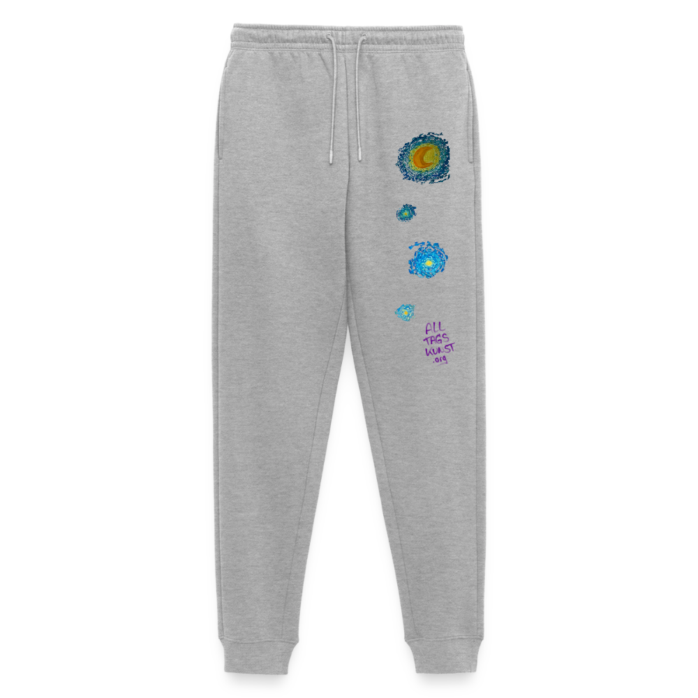 Sterne Premium Bio Jogginghose - Grau meliert